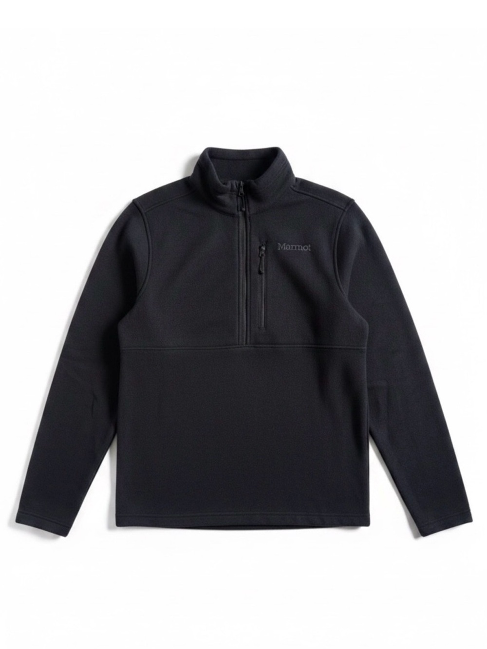 Marmot Men's Black Half-Zip Fleece Pullover